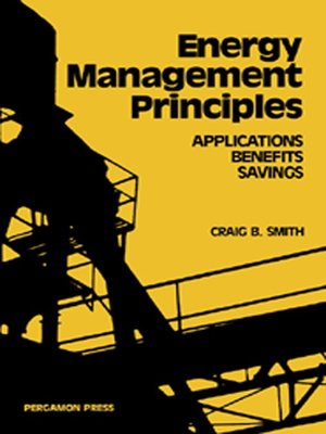 cover image of Energy, Management, Principles